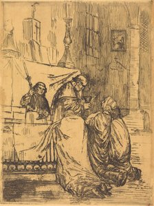 Communion in the Church of Saint Medard