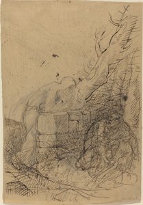 Death and the Woodcutter by Alphonse Legros