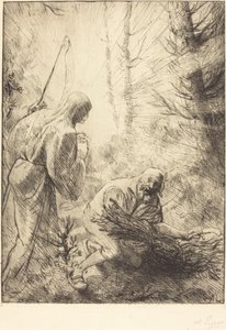 Death and the Woodcutter, 2nd Plate
