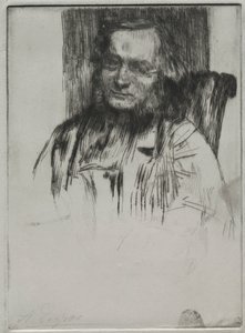 Edwin Edwards by Alphonse Legros