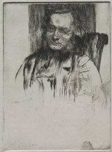 Edwin Edwards by Alphonse Legros