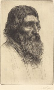 English Peasant by Alphonse Legros