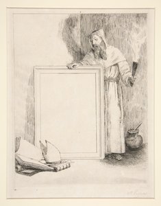 Fifty Impressions of 10 Etchings (Title page to the series published by Marseille Holloway) by Alphonse Legros