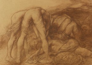 Figures Removing Dead Soldiers by Alphonse Legros