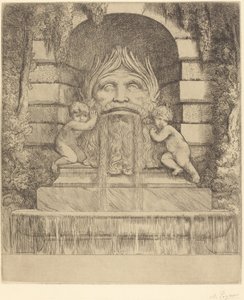 Fountain: Grotesque, Children and Basin