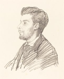 Frederic Regamey by Alphonse Legros