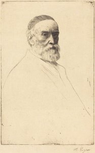 G.F. Watts, R.A. by Alphonse Legros