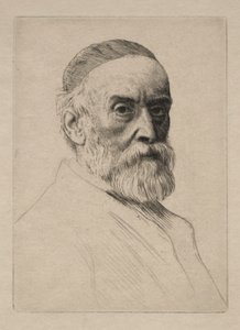 George Frederic Watts by Alphonse Legros