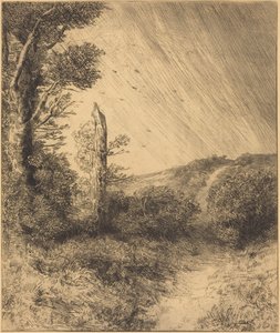 Gust of Wind by Alphonse Legros