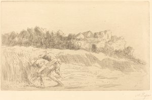 Harvesters by Alphonse Legros