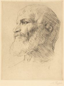 Head of Souliote by Alphonse Legros