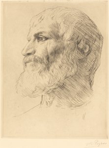 Head of Souliote by Alphonse Legros