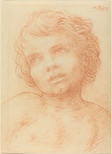 Head of a Child by Alphonse Legros