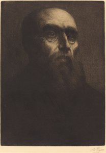 Head of a Man by Alphonse Legros