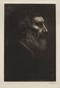 Head of a Man by Alphonse Legros