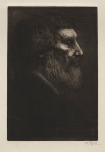 Head of a Man by Alphonse Legros