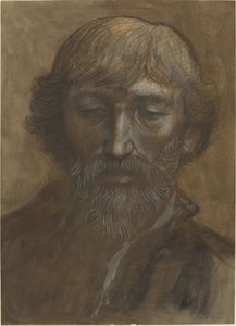 Head of a Man, Full Face