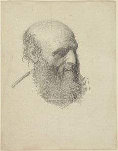 Head of a Bearded Man