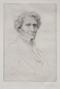 Hector Berlioz by Alphonse Legros