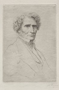 Hector Berlioz by Alphonse Legros