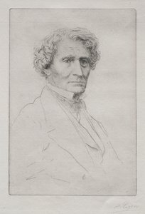 Hector Berlioz by Alphonse Legros