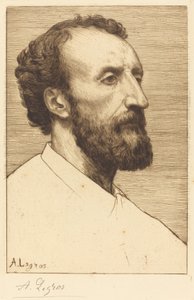 Jules Dalou, 2nd plate by Alphonse Legros