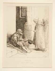 Charity by Alphonse Legros