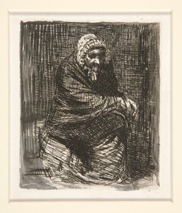 The Old Woman Assine by Alphonse Legros