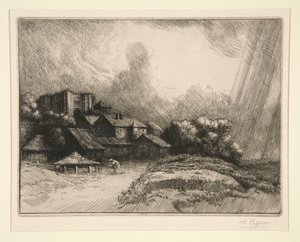The Farm of L by Alphonse Legros