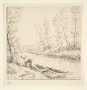 Morning on the River by Alphonse Legros