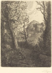 Landscape by Alphonse Legros