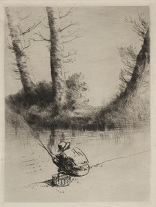 The Fisherman by Alphonse Legros