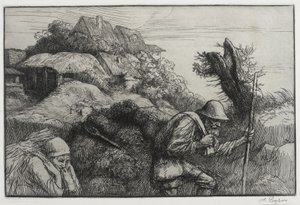 The Return from the Woods by Alphonse Legros