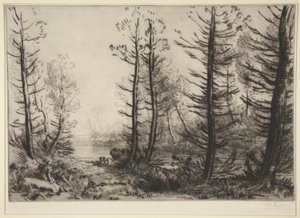 The Grand Canal by Alphonse Legros