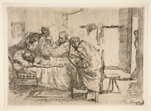 The Facts in the Case of M. Valdemar by Alphonse Legros