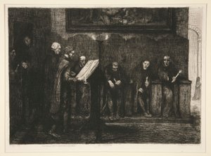 The Spanish Cantors, or The Lectern
