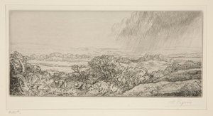 The Mushroom Gatherers by Alphonse Legros
