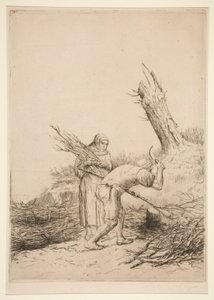 Twig-Makers by Alphonse Legros