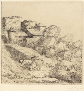 Little Burner of Grass by Alphonse Legros