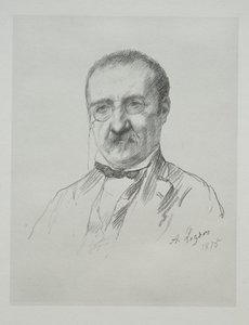 Mr. Champfleury by Alphonse Legros