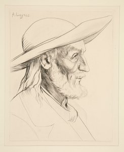 Breton Peasant by Alphonse Legros