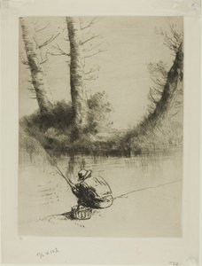 Pole Fisherman by Alphonse Legros