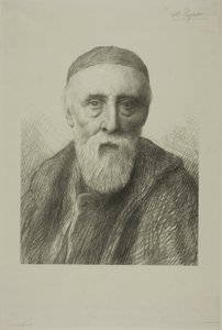 Portrait of G. F. Watts, R. A., second plate by Alphonse Legros