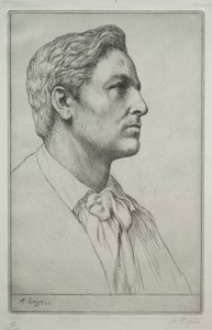 Portrait of Sir Charles Holroyd by Alphonse Legros