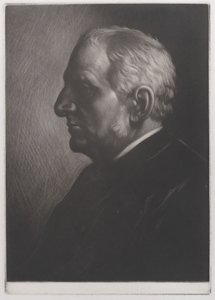 Portrait of Sir Francis Seymour Haden by Alphonse Legros