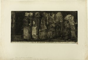 Procession in the Crypt of St. Medard