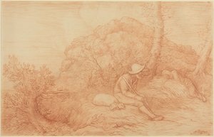 Rest by Alphonse Legros