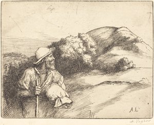 Return from the Fields by Alphonse Legros