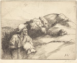 Return from the Fields by Alphonse Legros