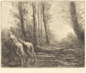 Return from the Plowing by Alphonse Legros